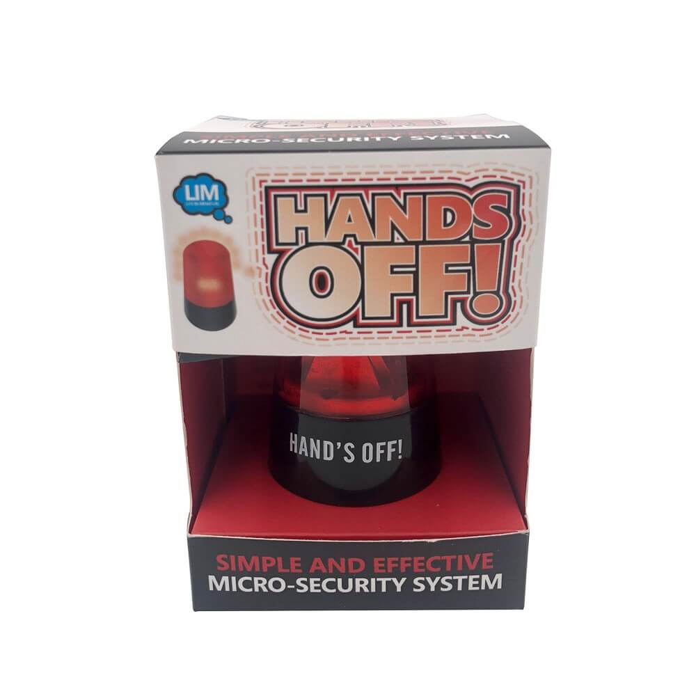 Hands Off: Mini alarma antirobos
