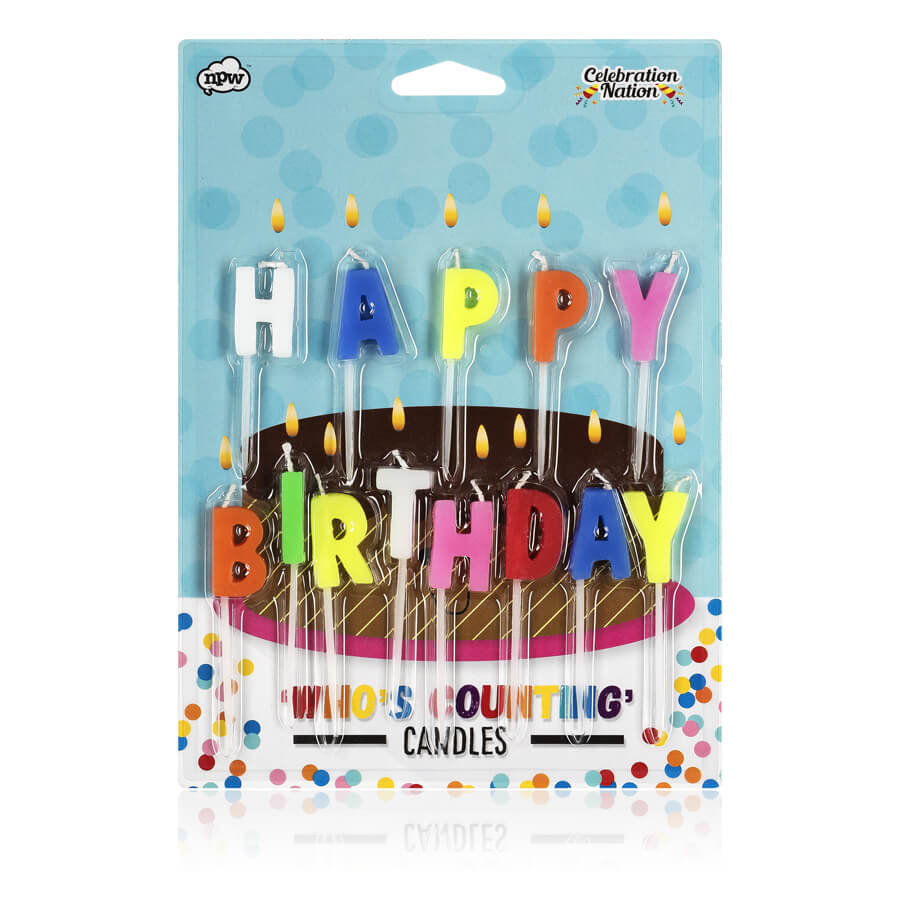 Velas Happy Birthday