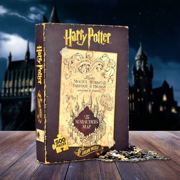 Puzzle Mapa del Merodeador Harry Potter