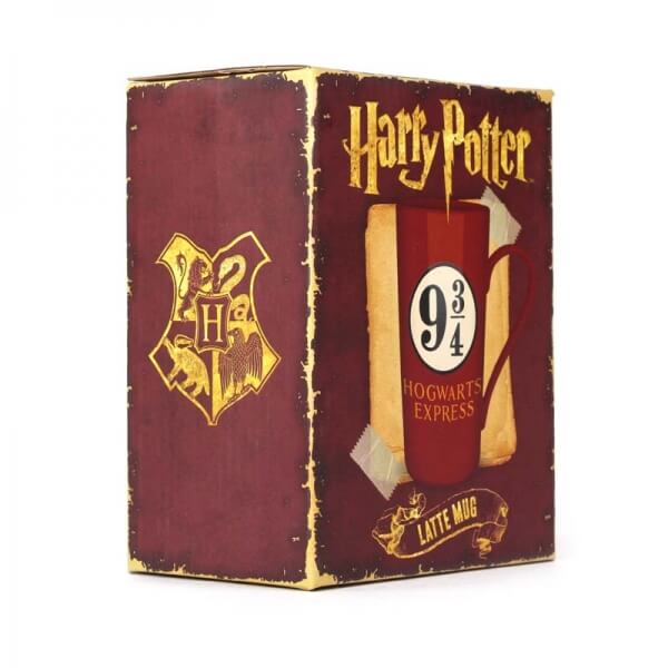 Caja taza alta andén 9 y 3/4 Hogwarts Express