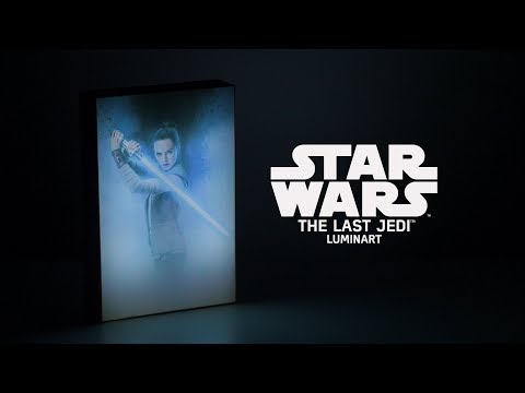 Caja luminosa Rey de Star Wars