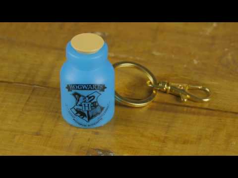 Llavero pócima LED escudo Hogwarts de Harry Potter