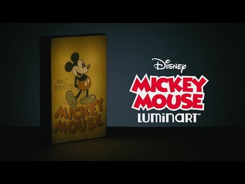Caja luminosa Mickey Mouse de Disney