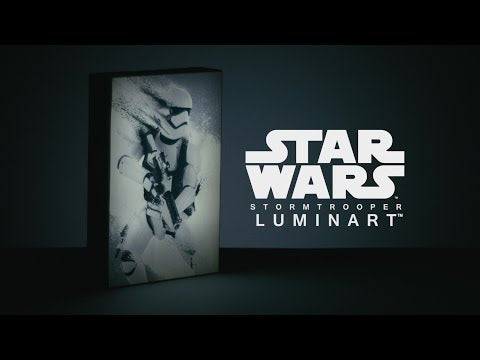 Caja luminosa Stormtrooper de Star Wars