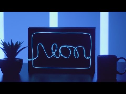 Luz de Neón DIY (Personalizable)