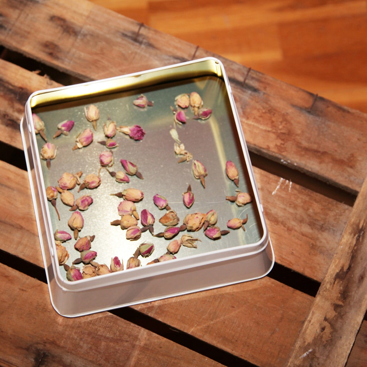 Caja de metal tecla Save