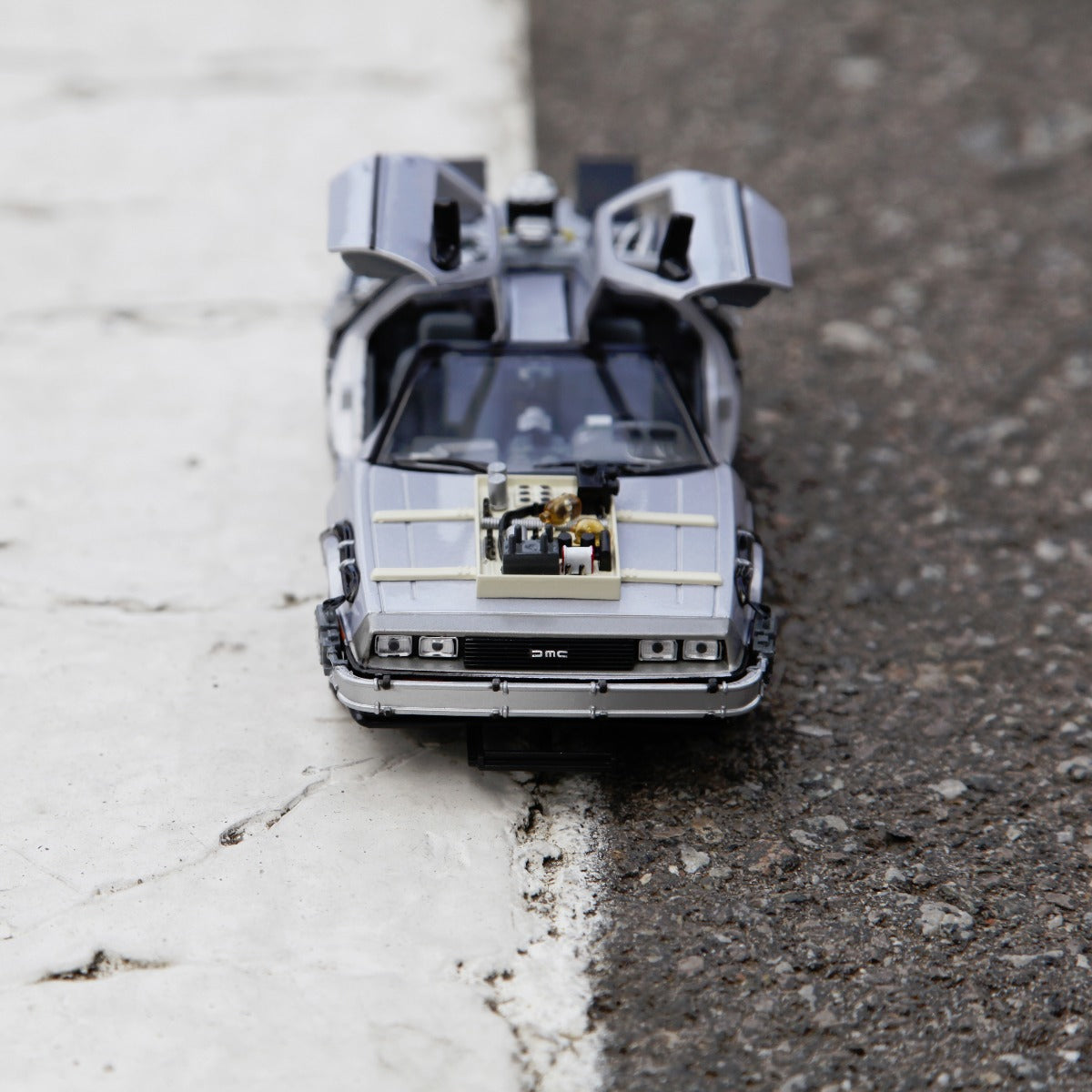 Coche de regreso al futuro I, II y III