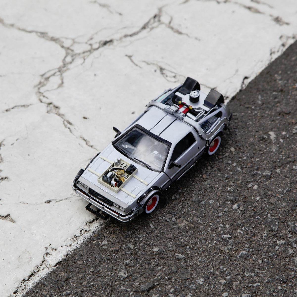 Coche de regreso al futuro I, II y III
