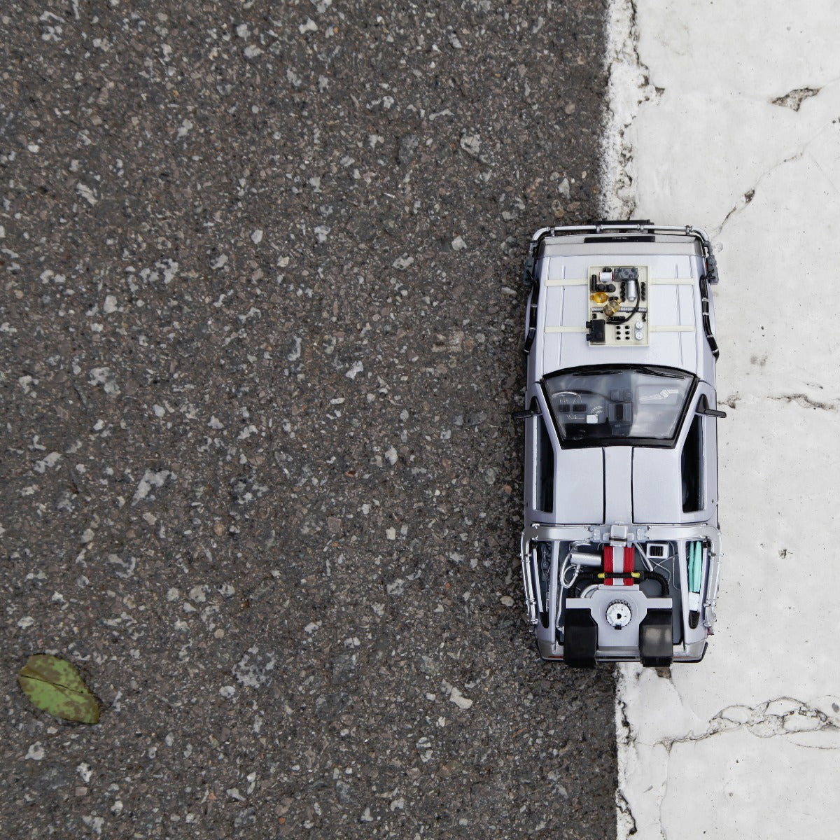 Coche de regreso al futuro I, II y III