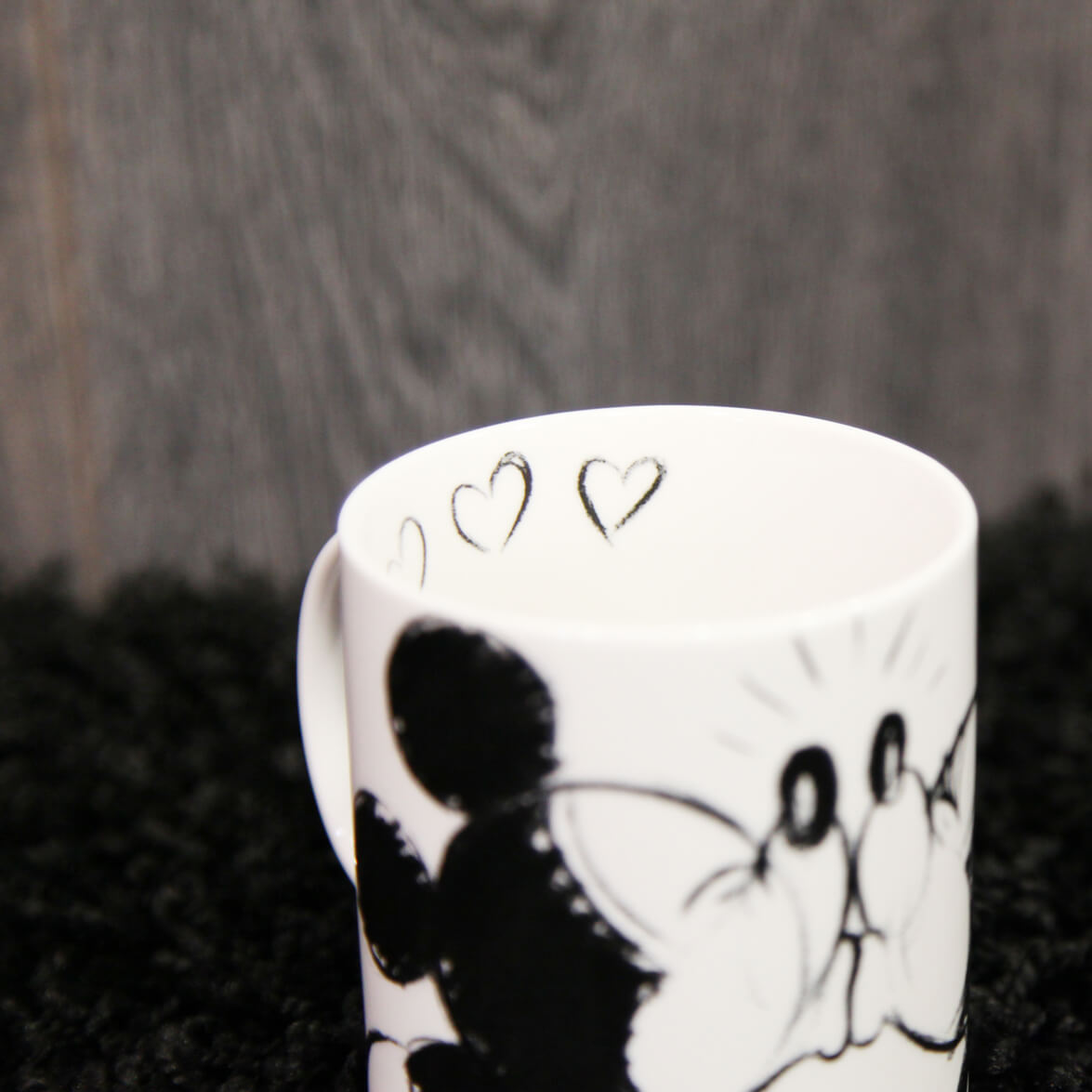 Taza cerámica Mickey - Minnie Kissing