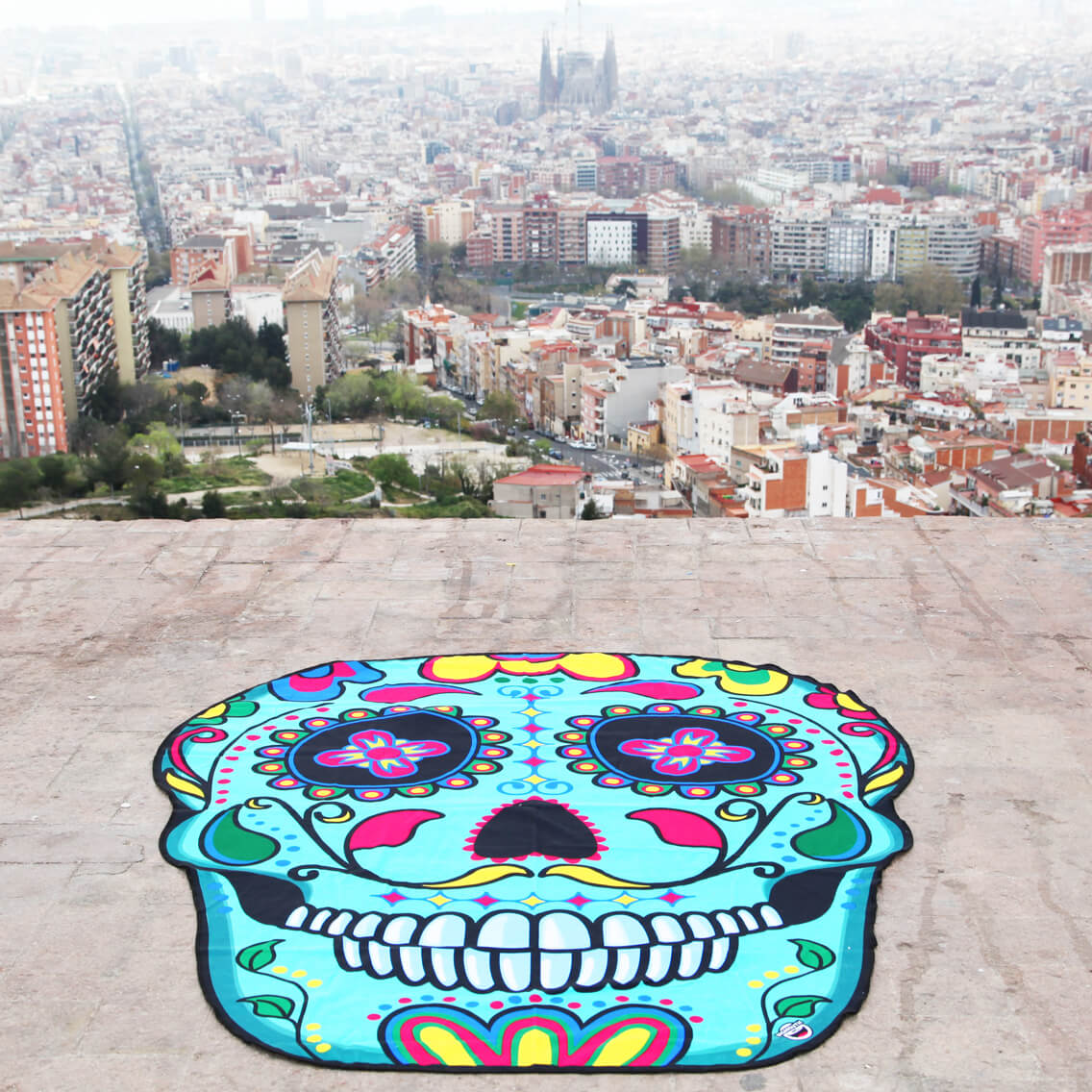 Toalla Calavera Mexicana