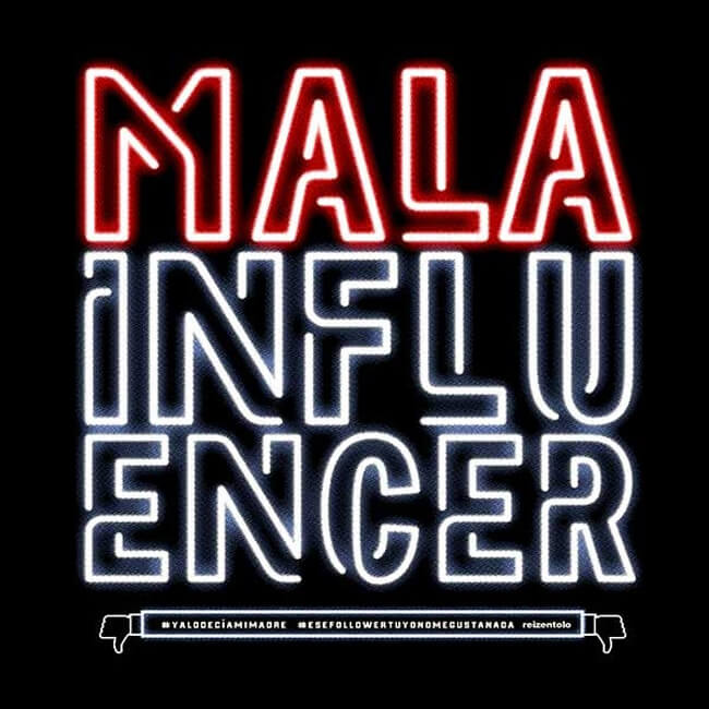 Camiseta Mala Influencer