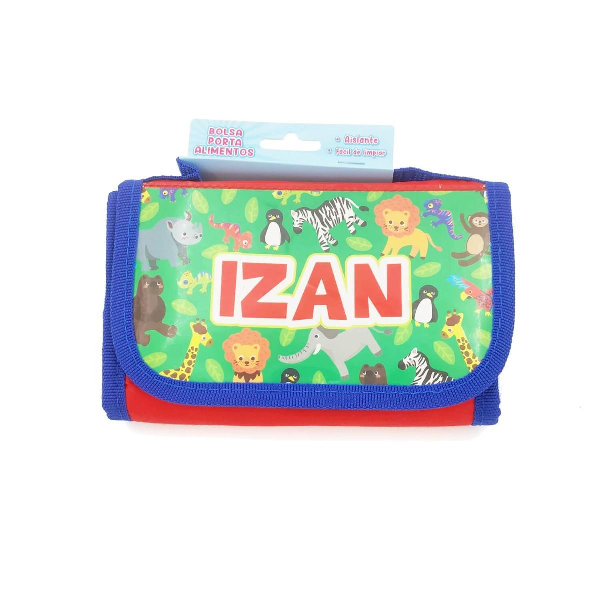 Bolsa térmica infantil porta alimentos con nombres de Niño