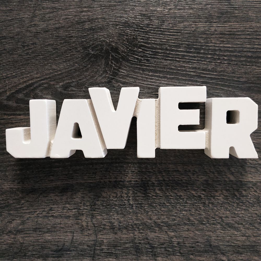 Nombres de chico para decorar de madera MDF