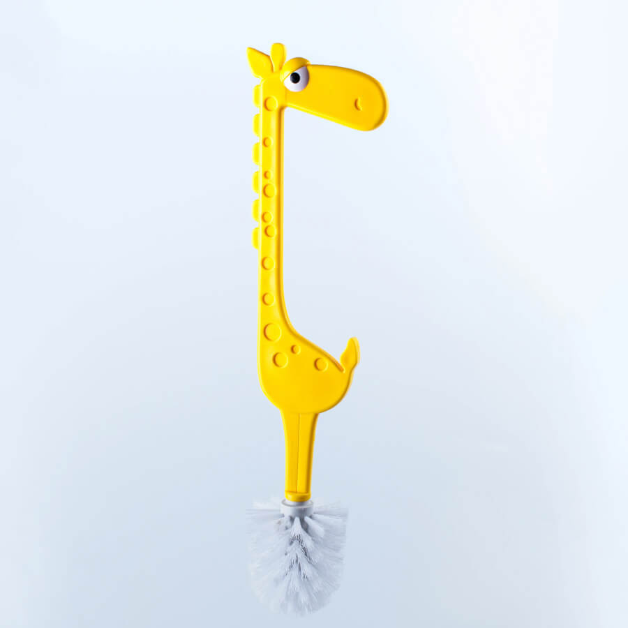 Escobilla para el lavabo con forma de Jirafa