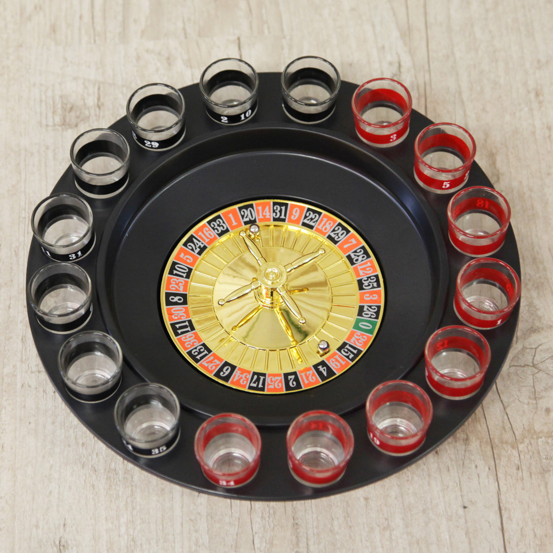 Juego Ruleta de 16 chupitos - Wakabanga