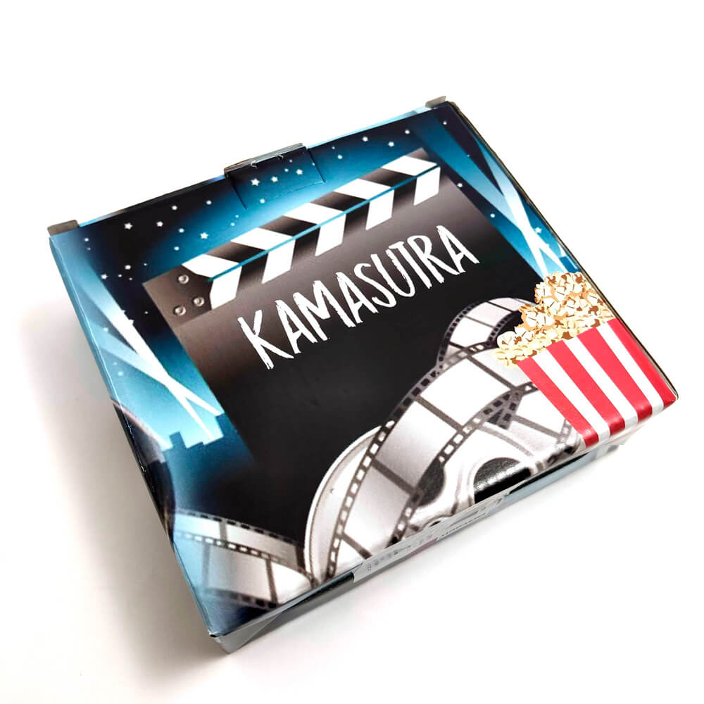 Set de 6 vasos de chupito con posturas del Kamasutra