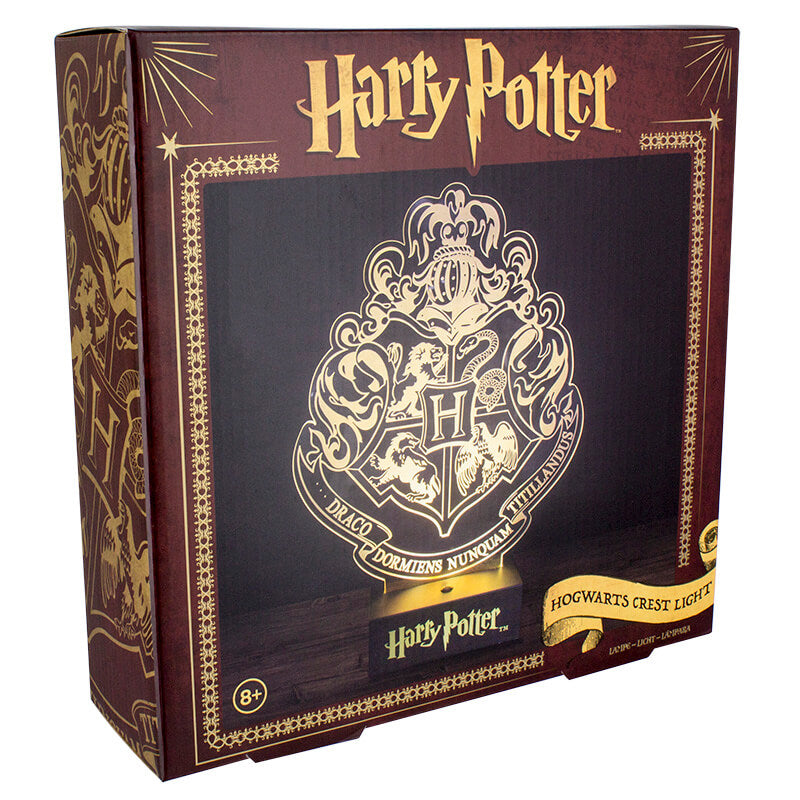 Lámpara ambiental escudo Hogwarts: Harry Potter