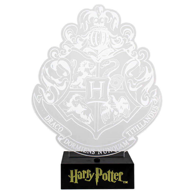 Lámpara ambiental escudo Hogwarts: Harry Potter