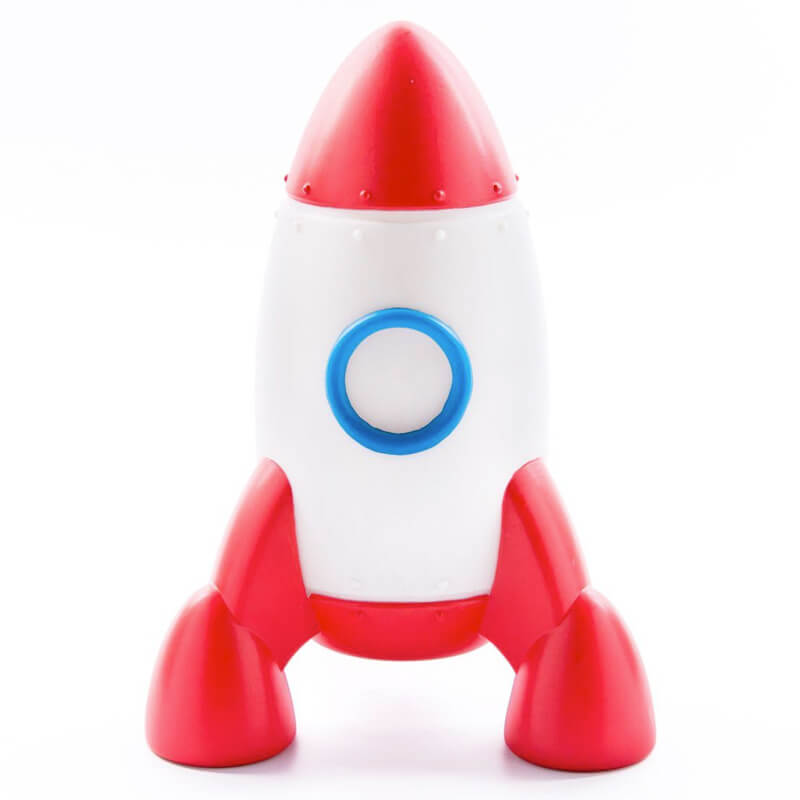 Lámpara ambiental LED Cohete con temporizador