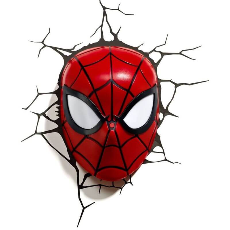 Lámpara ambiental 3D Spiderman