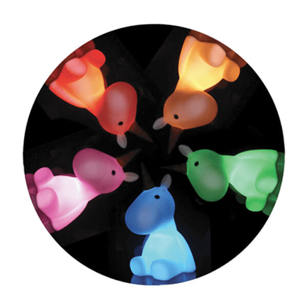 Lámpara Unicornio colores con temporizador