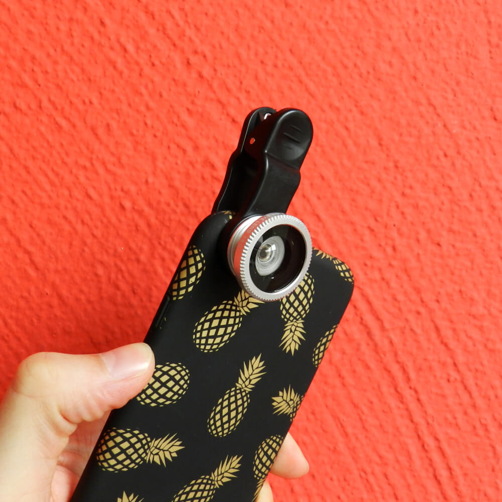 Lente 3 en 1 Clip para Smartphone