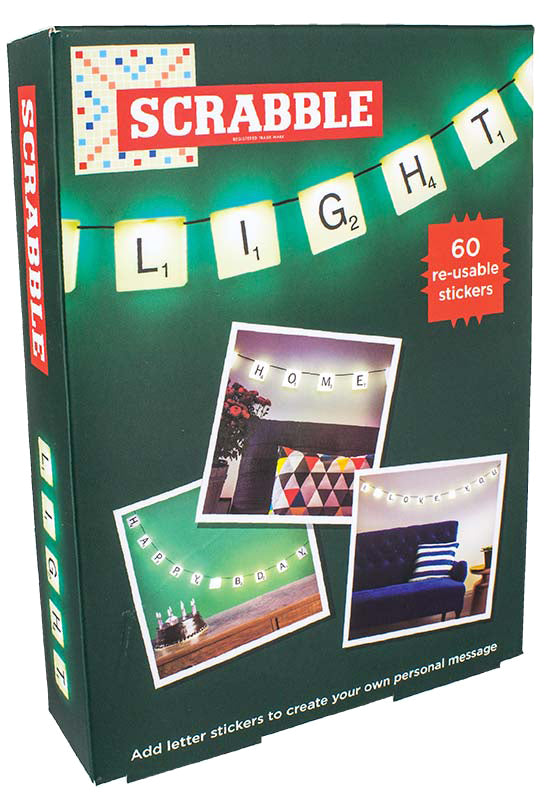 Letras luminosas Scrabble