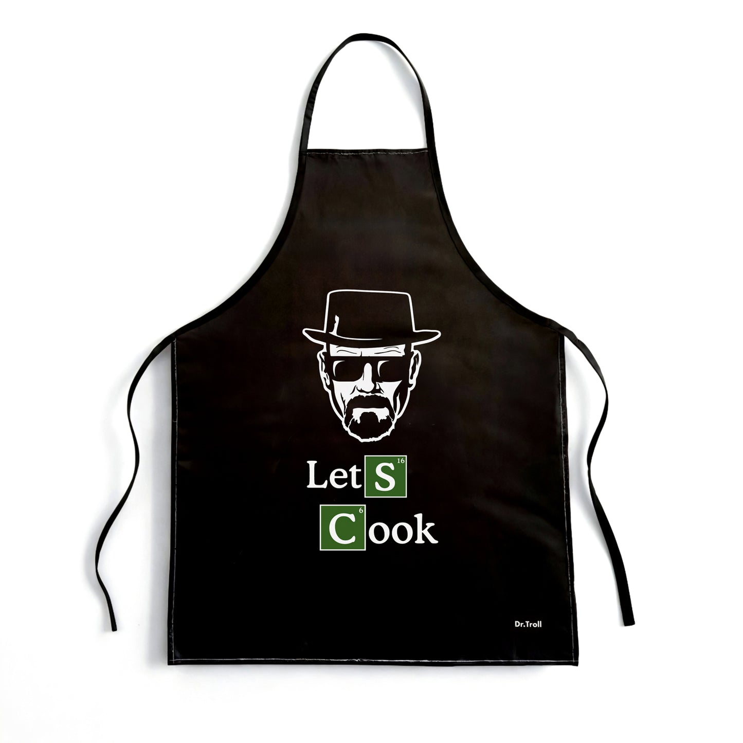 Delantal fan Art Grill Let's COOK, para fans de Breaking Bad