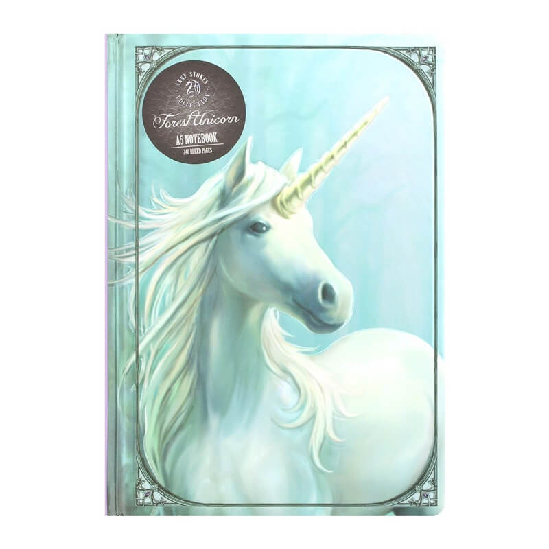 Libreta A5 Anne Stokes Unicornio