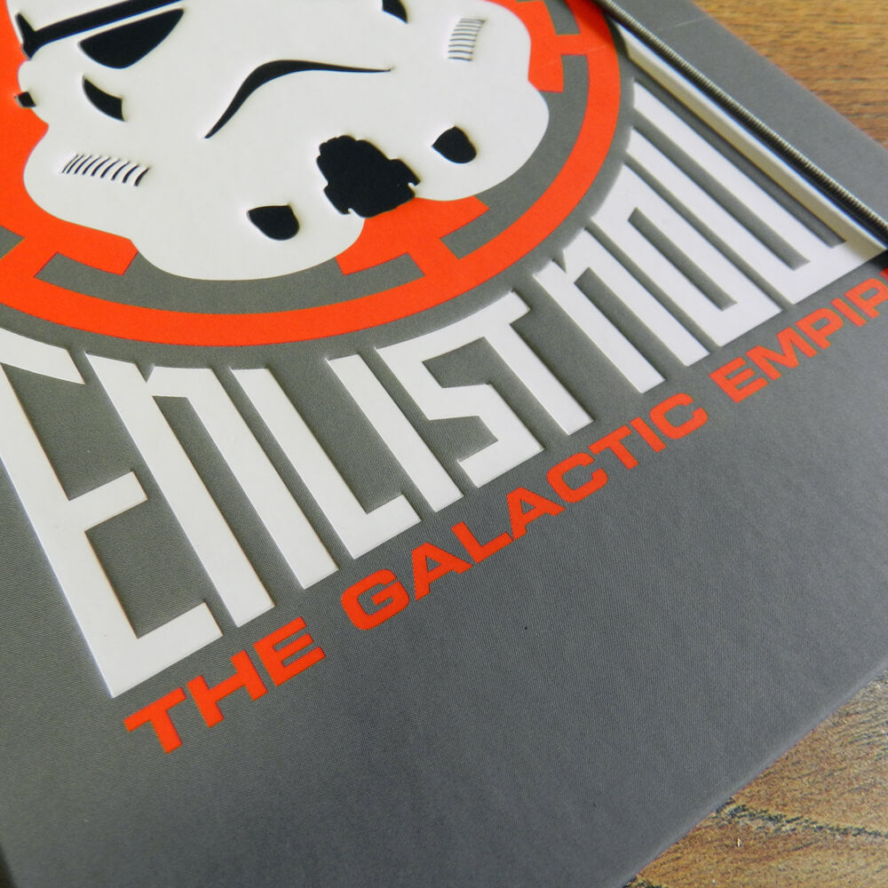 Libreta Enlist now Star Wars