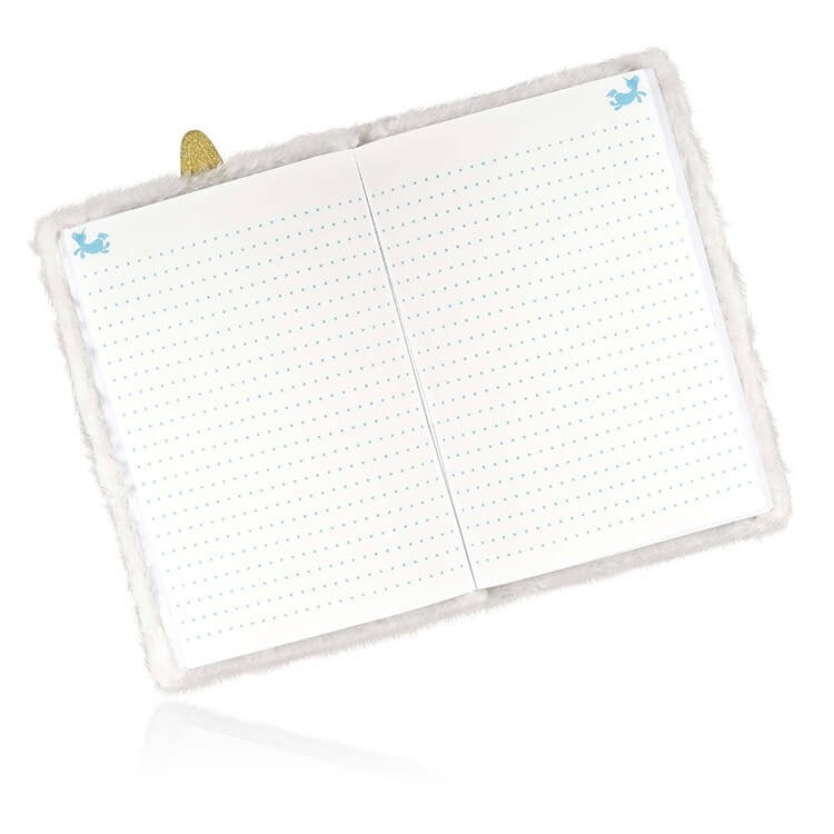 Libreta Unicornio peludo A5