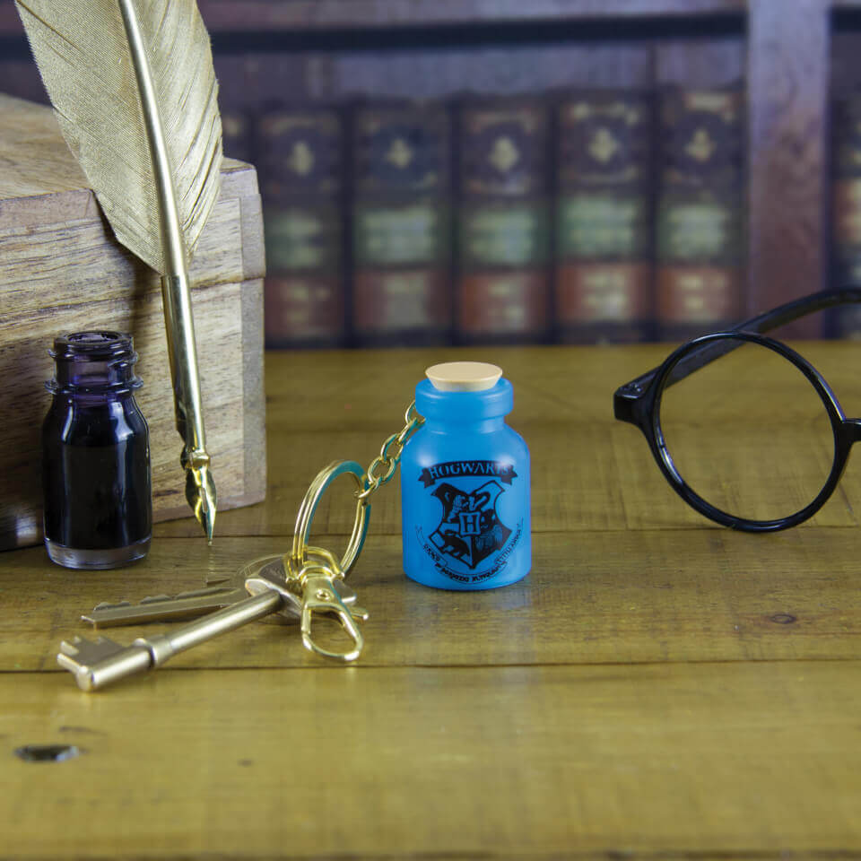 Llavero pócima LED escudo Hogwarts de Harry Potter