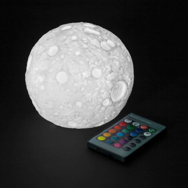 Lámpara ambiental Luna Cambia de Color