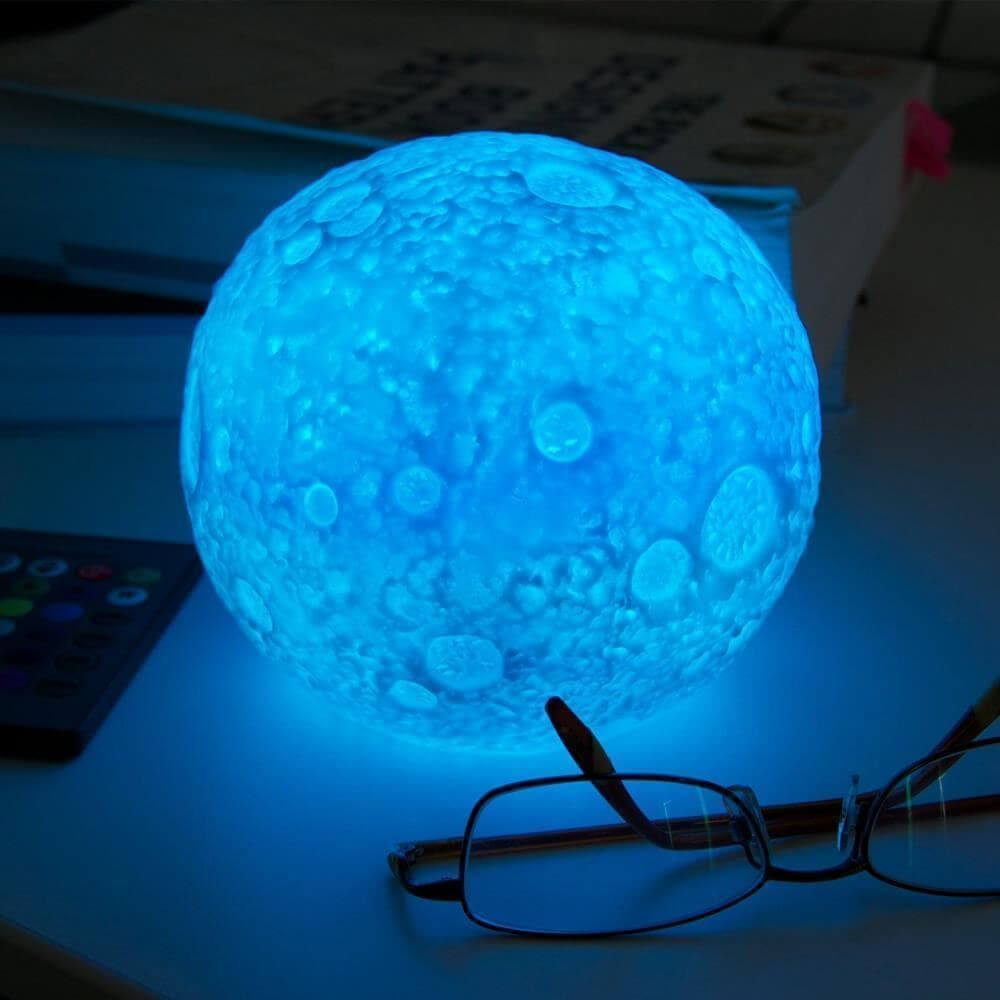 Lámpara ambiental Luna Cambia de Color