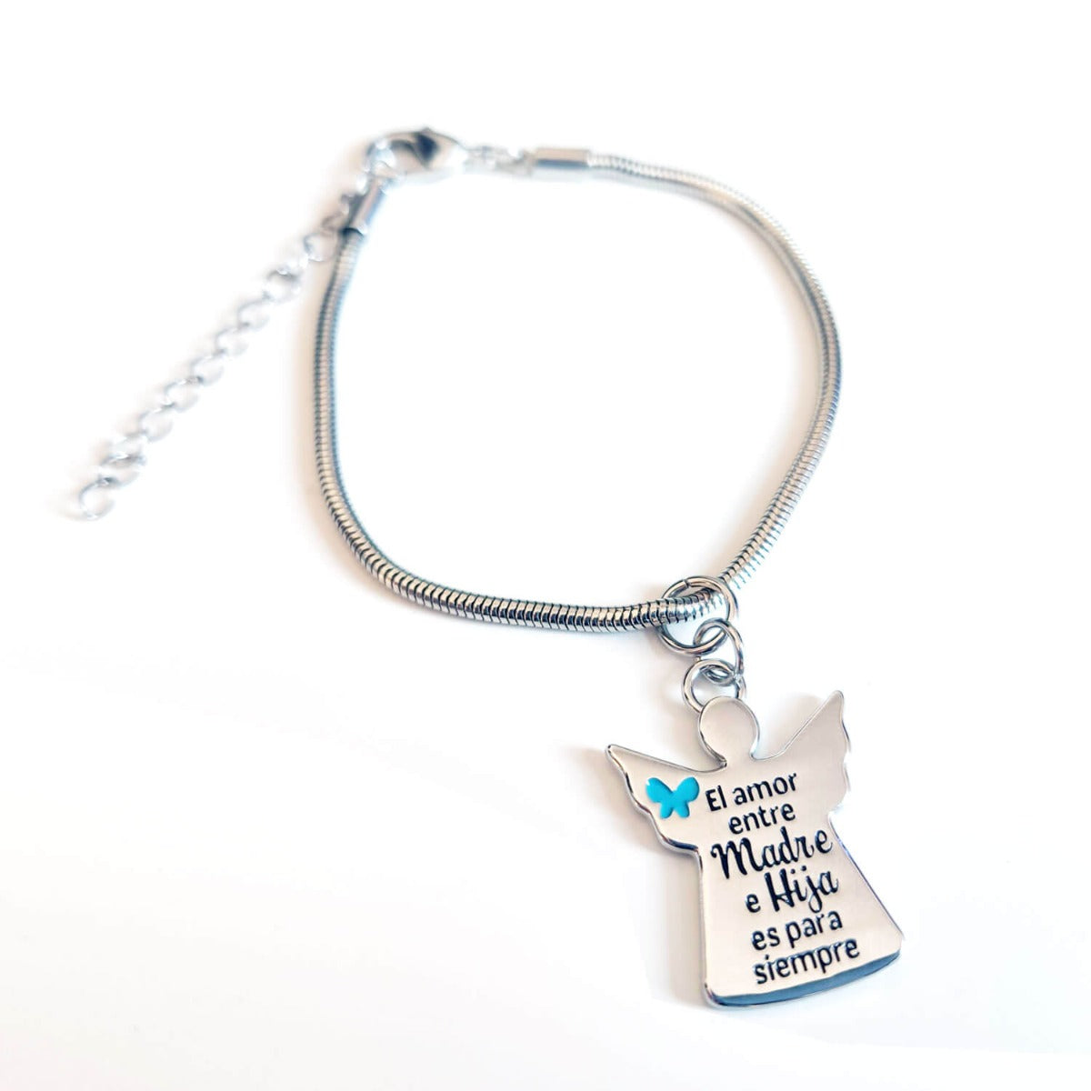 Charm abalorio "El amor entre Madre e Hija es para siempre"