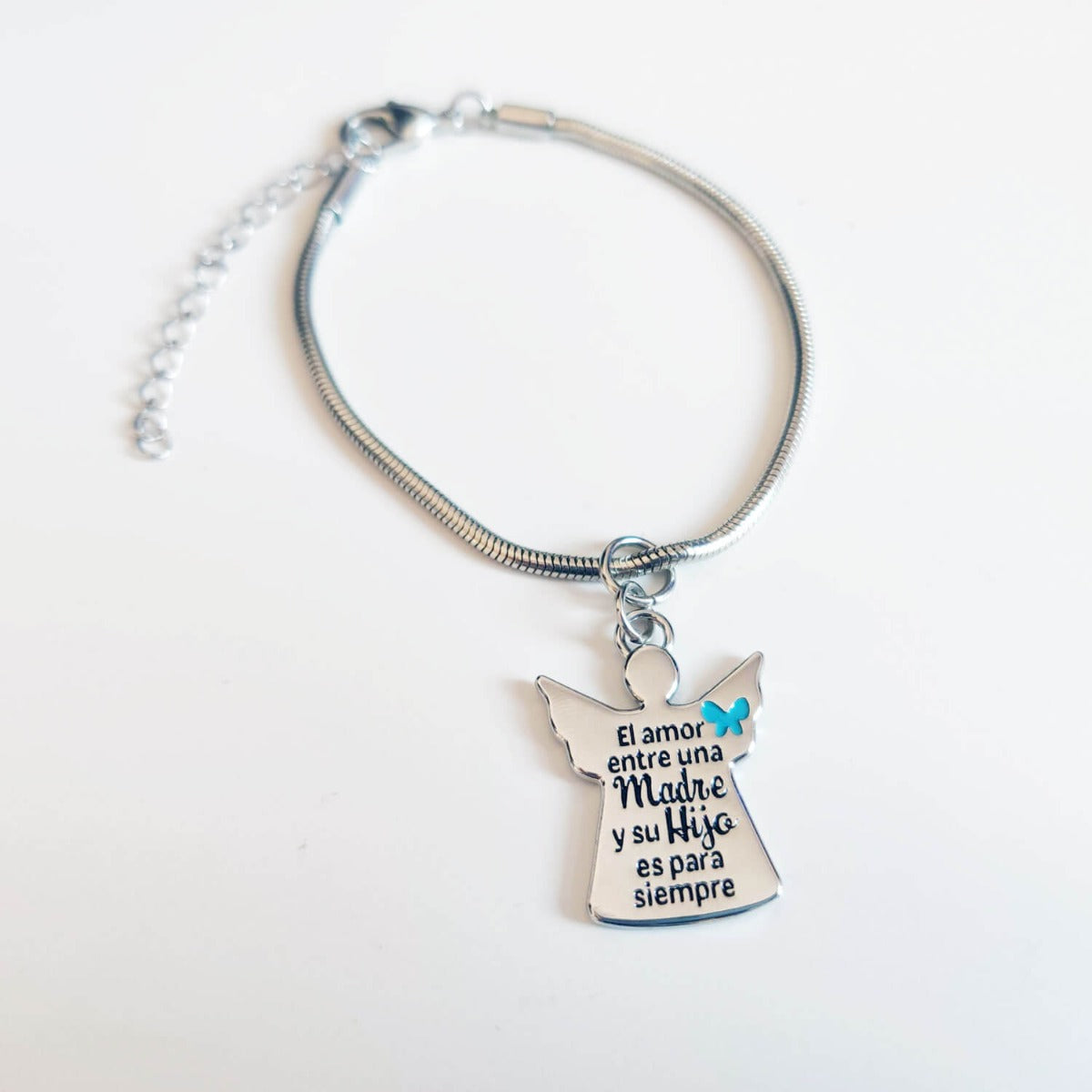 Charm abalorio "El amor entre una Madre y su Hijo es para siempre"