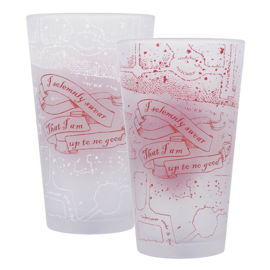 Vaso alto Mapa del Merodeador que cambia de diseño