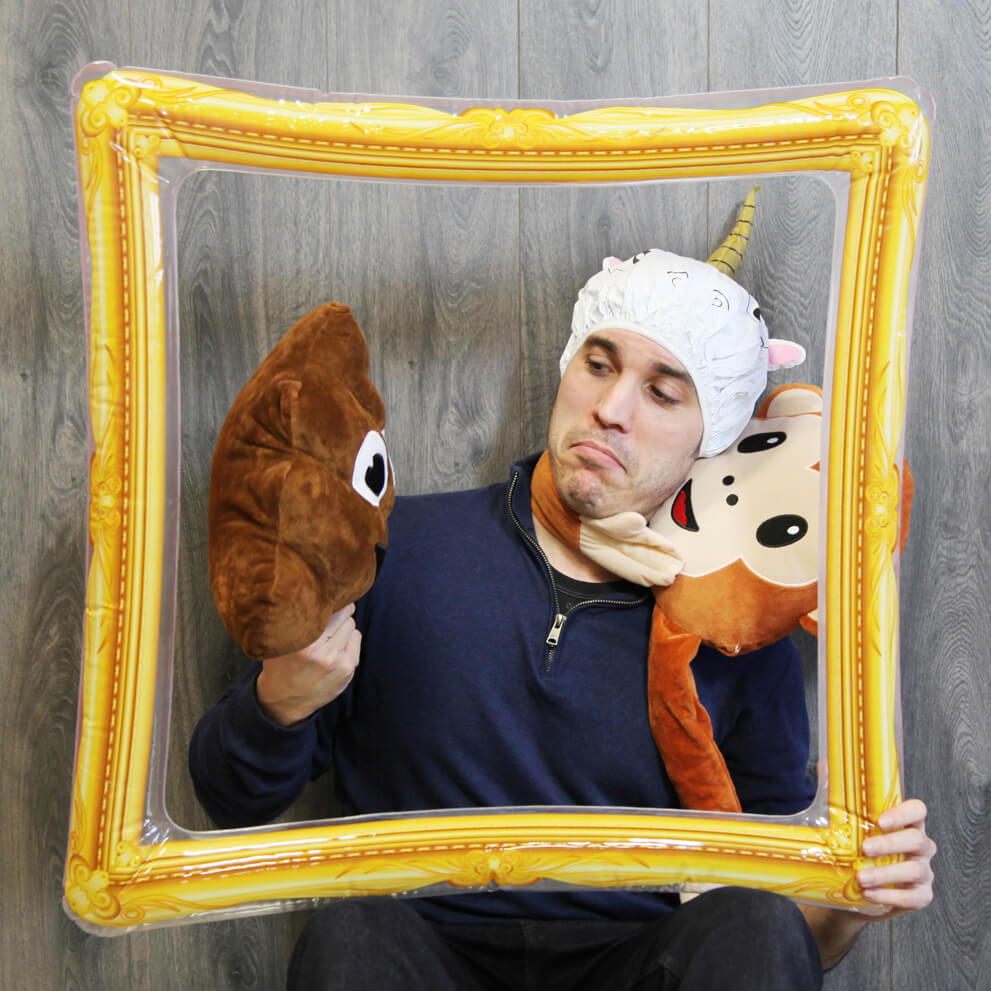 Marco hinchable photocall para selfies