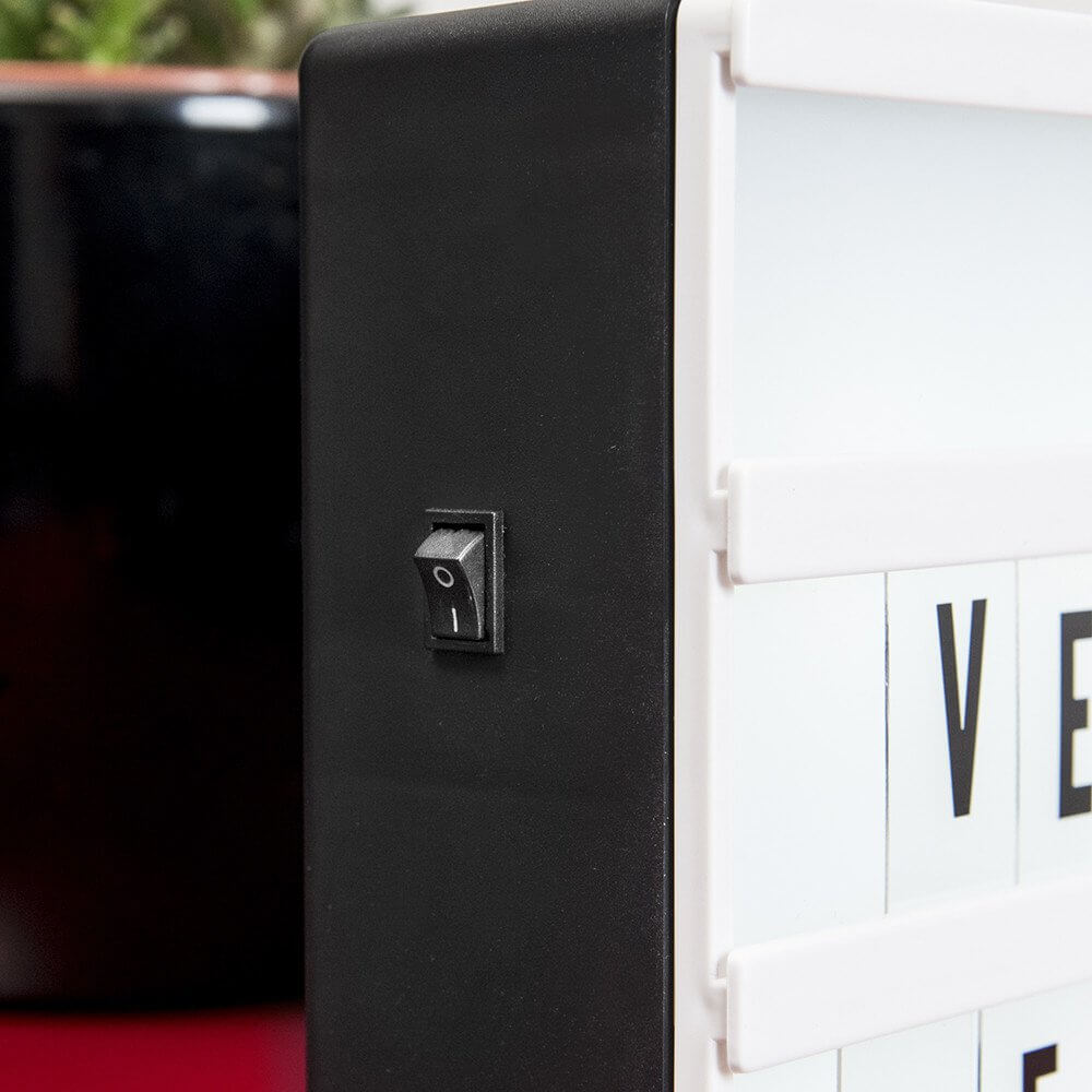 Mini caja A5 para dejar mensajes personalizados