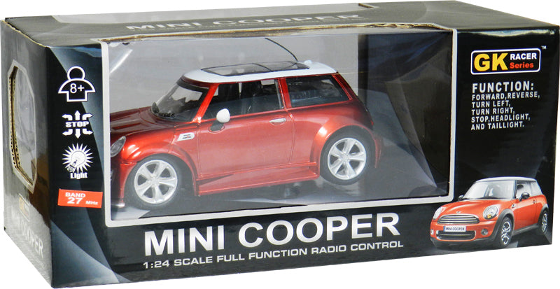 Coche Teledirigido Mini Cooper Control Remoto_Wakabanga