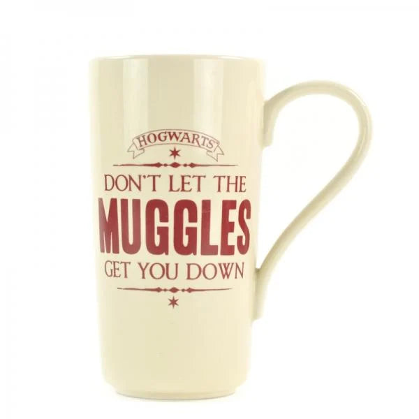 Taza alta "Don't let the MUGGLES get you down"