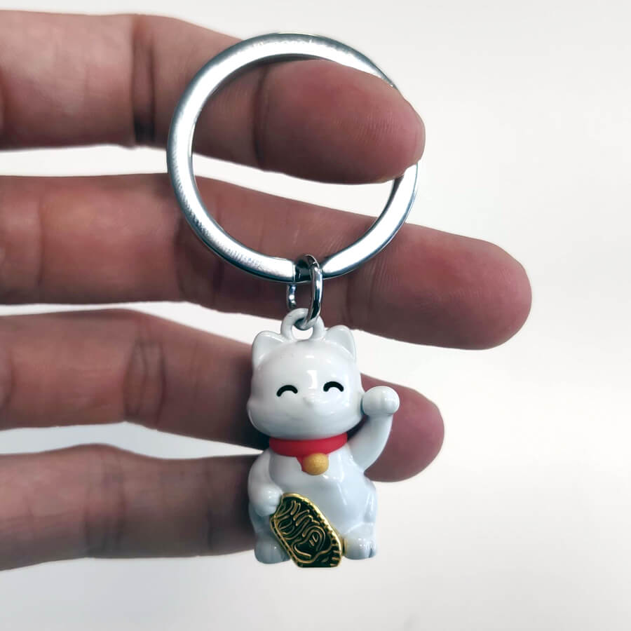 Llavero Premium Maneki-Neko