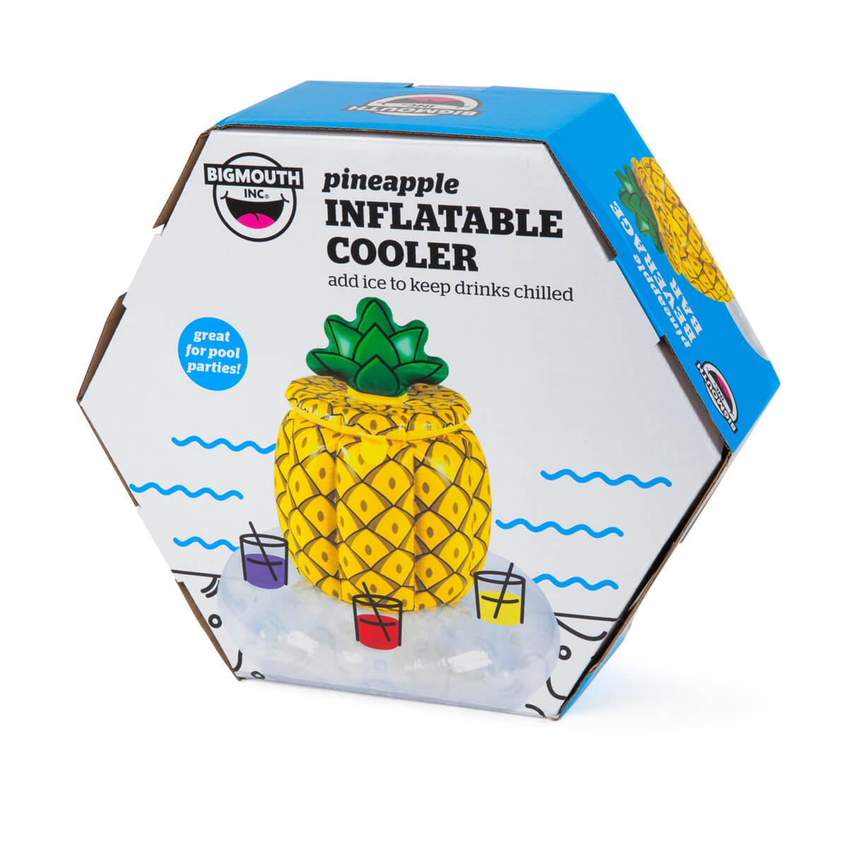 Nevera hinchable piña