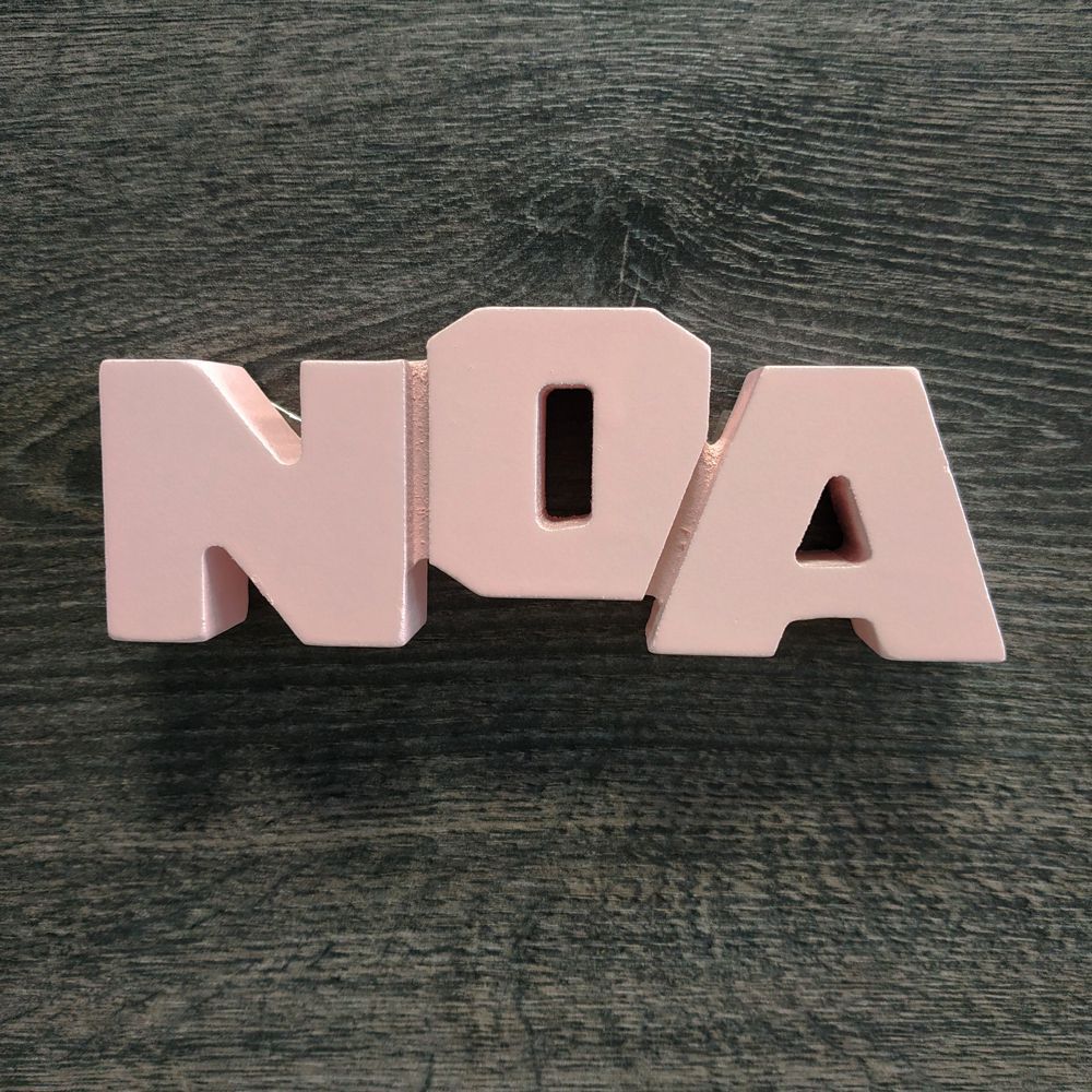 Nombres de chica para decorar de madera MDF