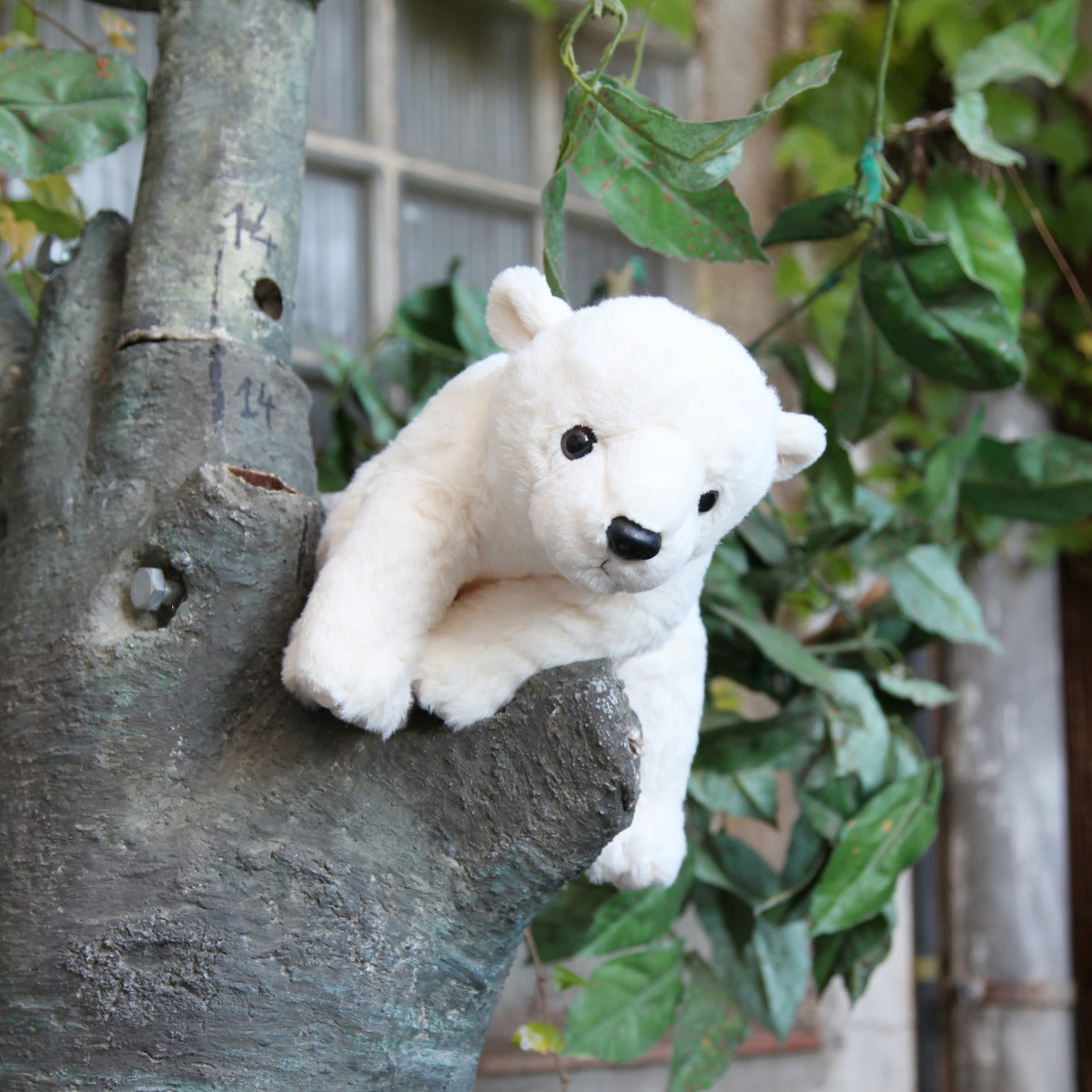 Oso polar de peluche