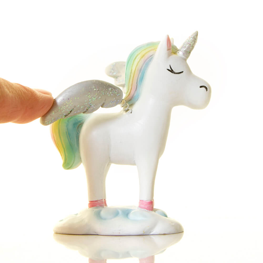 Figurita unicornio