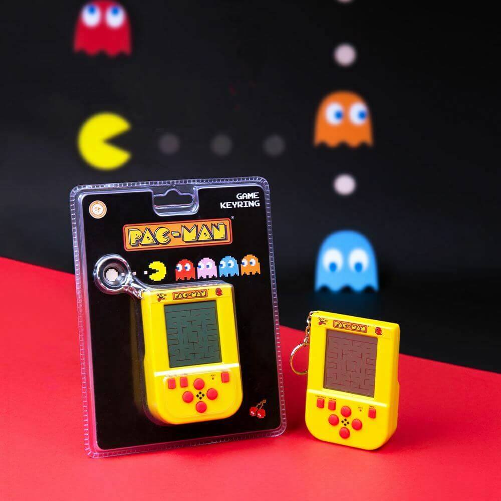 Mini consola en llavero oficial de PAC-MAN