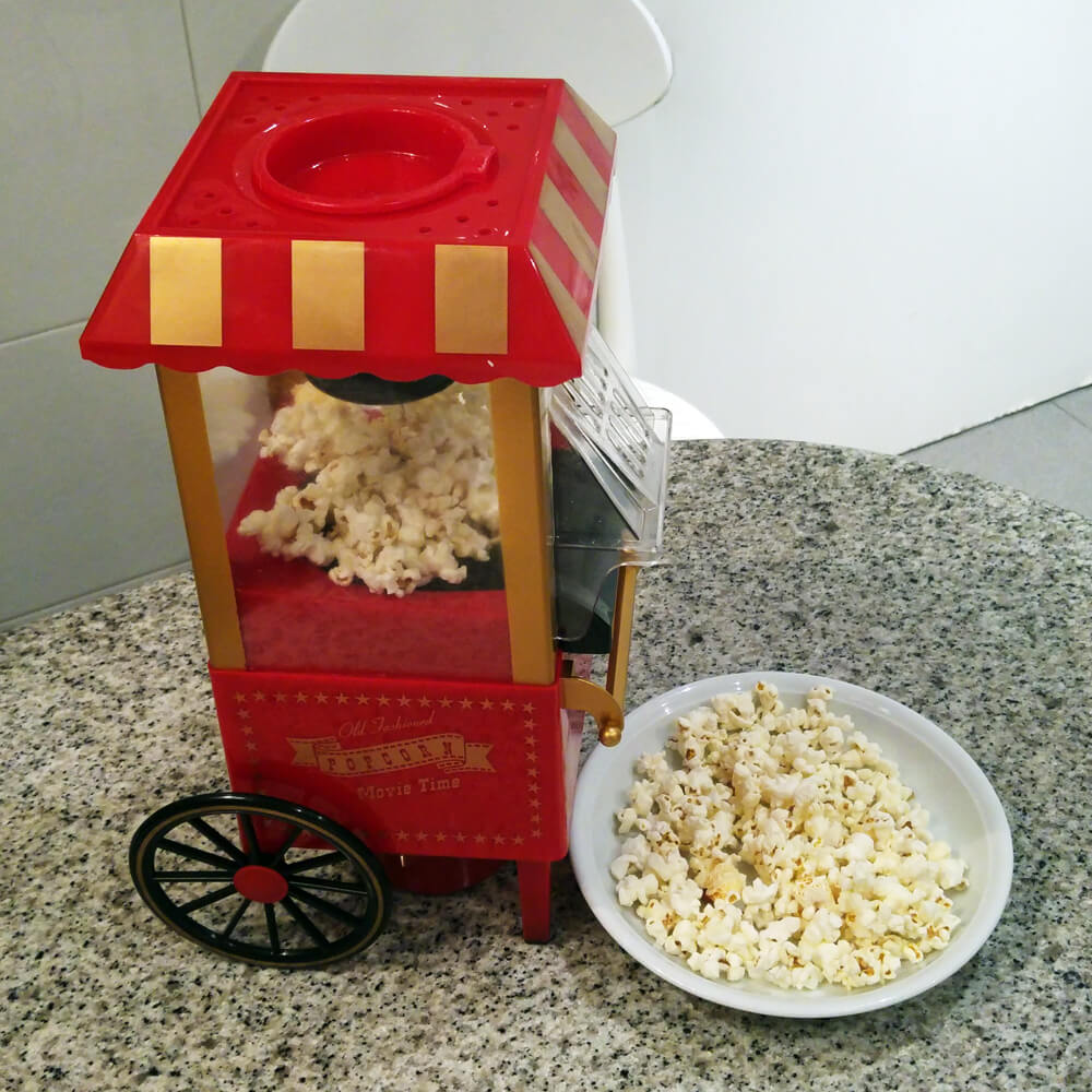 Máquina de hacer palomitas clásica