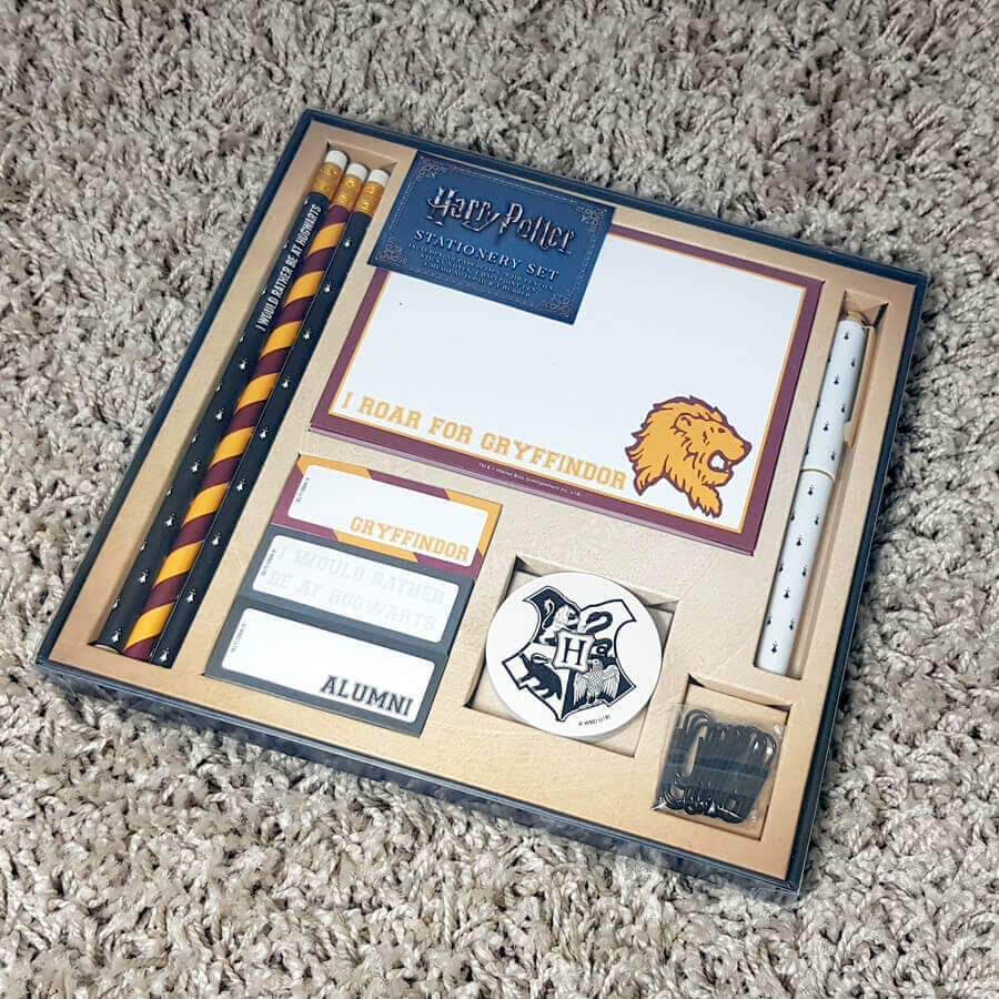 Set de papelería Harry Potter Universidad